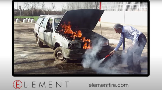 CAR FIRE DEMONSTRATION