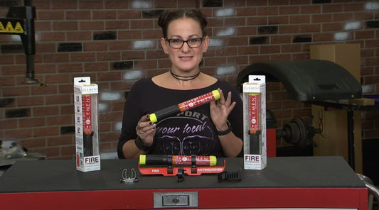 ALL GIRLS GARAGE REVIEW ELEMENT FIRE EXTINGUISHER