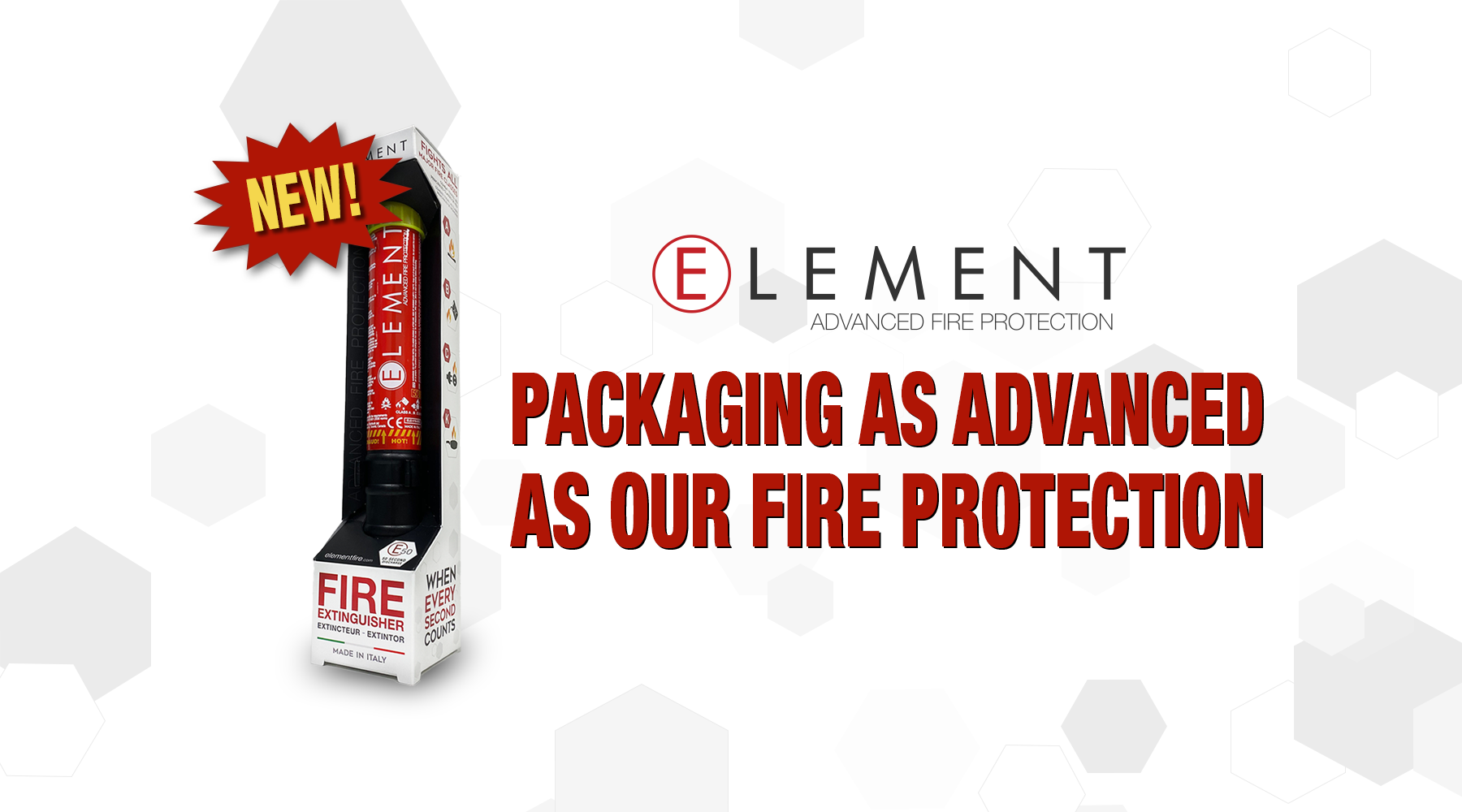 Element Fire Protection - New Packaging! – Element Fire Extinguishers