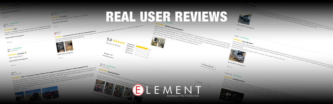real reviews of element fire extinguisher 